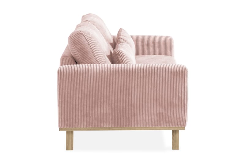 Copenhagen 2-sits Manchestersoffa - Rosa - Möbler - Vardagsrum - Soffor - 2-sits soffor