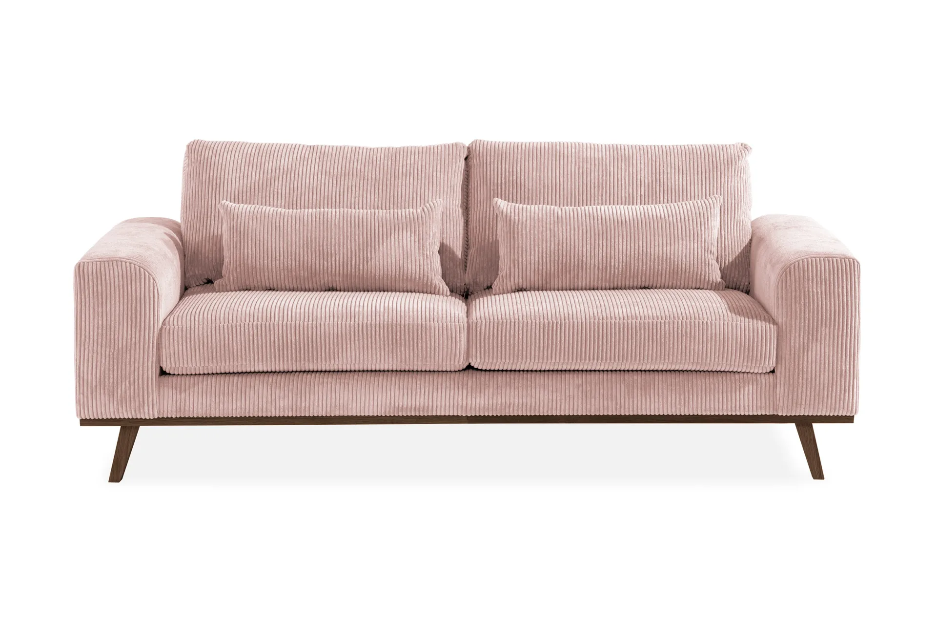 copenhagen 2-sits manchestersoffa - rosa