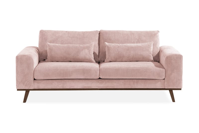 Copenhagen 2-sits Manchestersoffa - Rosa - Möbler - Vardagsrum - Soffor - 2-sits soffor