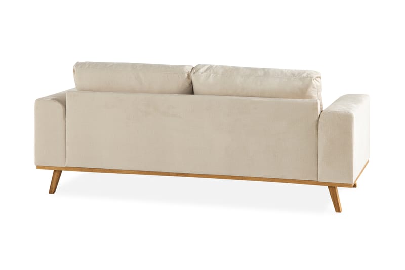 Copenhagen 2-sits Sammetssoffa - Beige - Möbler - Vardagsrum - Soffor - 2-sits soffor