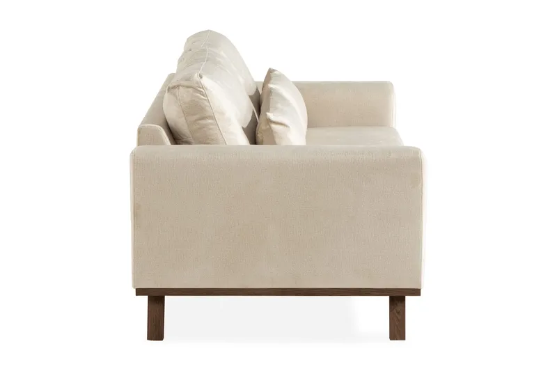 Copenhagen 2-sits Sammetssoffa - Beige - Möbler - Vardagsrum - Soffor - 2-sits soffor