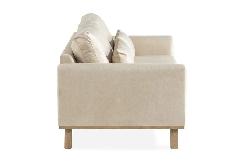 Copenhagen 2-sits Sammetssoffa - Beige - Möbler - Vardagsrum - Soffor - 2-sits soffor