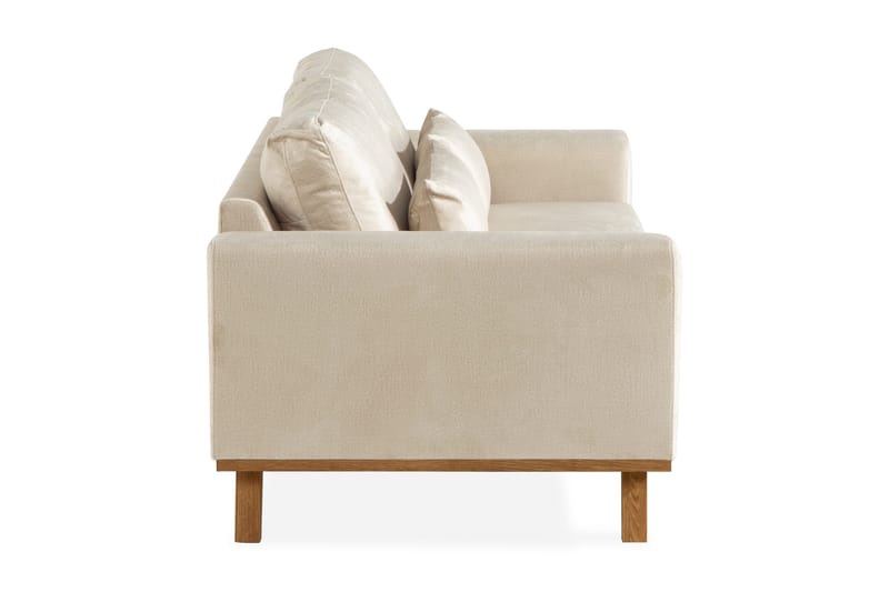Copenhagen 2-sits Sammetssoffa - Beige - Möbler - Vardagsrum - Soffor - 2-sits soffor