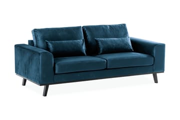 Copenhagen 2-sits Sammetssoffa - Blå - Möbler - Vardagsrum - Soffor - 2-sits soffor