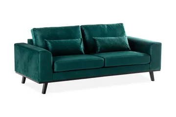 Copenhagen 2-sits Sammetssoffa - Grön - Möbler - Vardagsrum - Soffor - 2-sits soffor