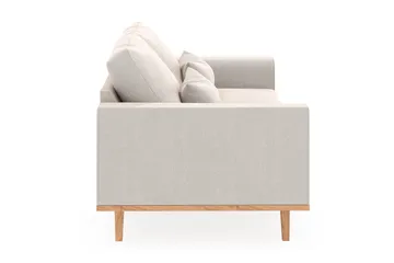 Copenhagen 2-sits Sammetssoffa - Krämvit - Möbler - Vardagsrum - Soffor - 2-sits soffor