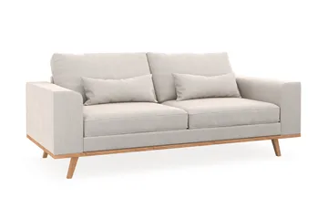 Copenhagen 2-sits Sammetssoffa - Krämvit - Möbler - Vardagsrum - Soffor - 2-sits soffor