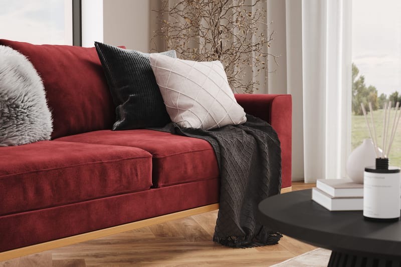 Copenhagen 2-sits Sammetssoffa - Lila - Möbler - Vardagsrum - Soffor - 2-sits soffor