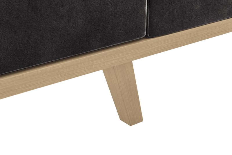 Copenhagen 2-sits Sammetssoffa - Mörkgrå - Möbler - Vardagsrum - Soffor - 2-sits soffor