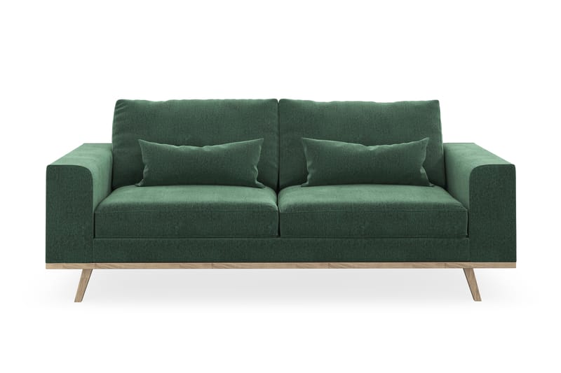 Copenhagen 2-sits Sammetssoffa - Mörkgrön - Möbler - Vardagsrum - Soffor - 2-sits soffor