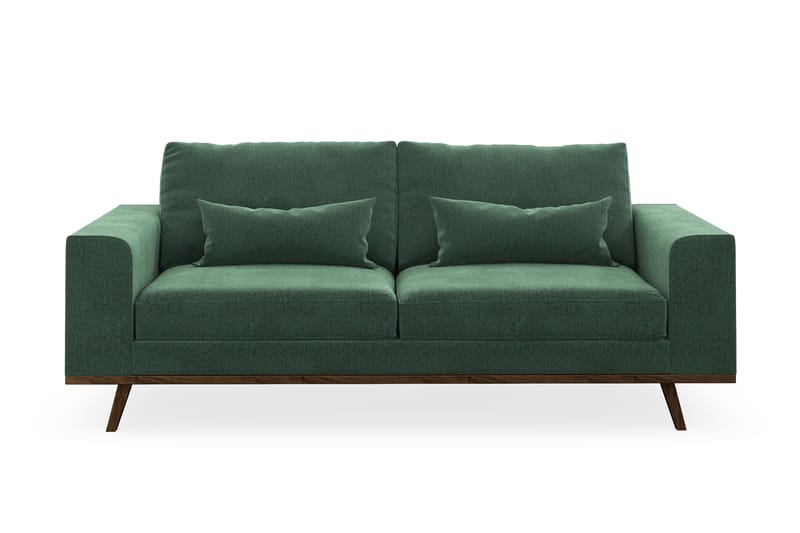 Copenhagen 2-sits Sammetssoffa - Mörkgrön - Möbler - Vardagsrum - Soffor - 2-sits soffor