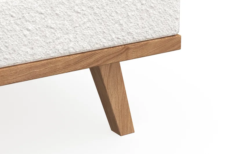 Copenhagen 2-sits Soffa i Bouclé - Vit - Möbler - Vardagsrum - Soffor - 2-sits soffor