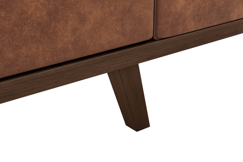 Copenhagen 2-sits Soffa i Konstläder - Brun - Möbler - Vardagsrum - Soffor - 2-sits soffor