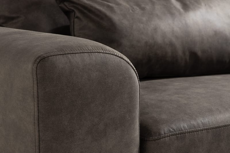 Copenhagen 2-sits Soffa i Konstläder - Mörkgrå - Möbler - Vardagsrum - Soffor - 2-sits soffor