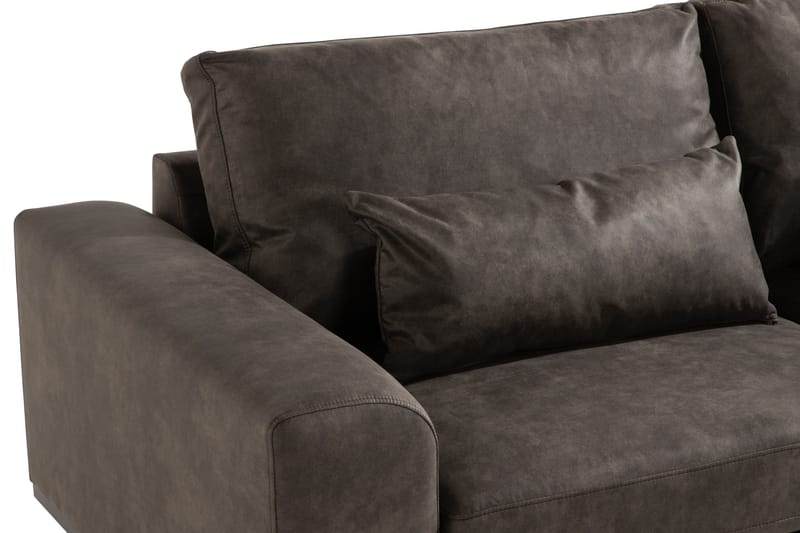 Copenhagen 2-sits Soffa i Konstläder - Mörkgrå - Möbler - Vardagsrum - Soffor - 2-sits soffor