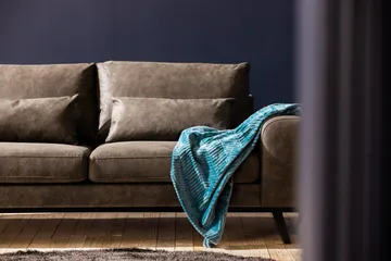 Copenhagen 2-sits Soffa i Konstläder - Mörkgrå - Möbler - Vardagsrum - Soffor - 2-sits soffor