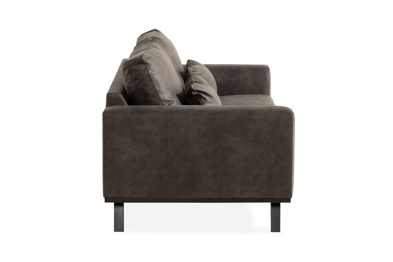 Copenhagen 2-sits Soffa i Konstläder - Mörkgrå - Möbler - Vardagsrum - Soffor - 2-sits soffor