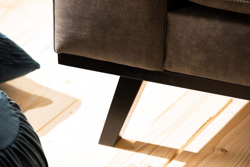 Copenhagen 2-sits Soffa i Konstläder - Mörkgrå - Möbler - Vardagsrum - Soffor - 2-sits soffor