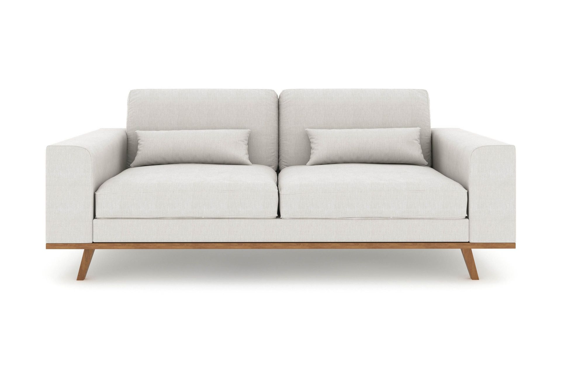 copenhagen 2-sits tygsoffa - beige