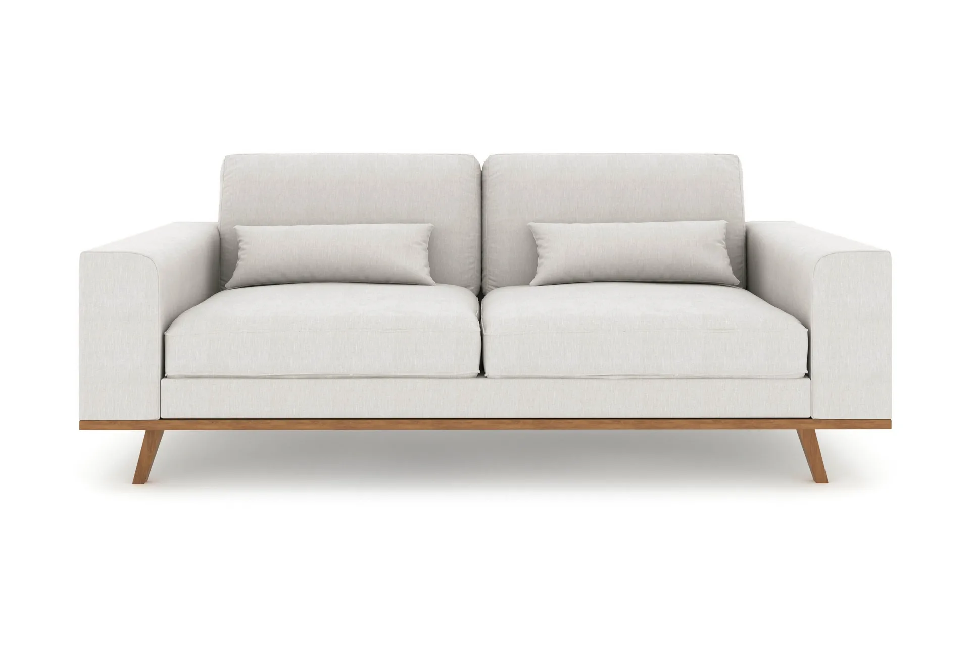 copenhagen 2-sits tygsoffa - beige
