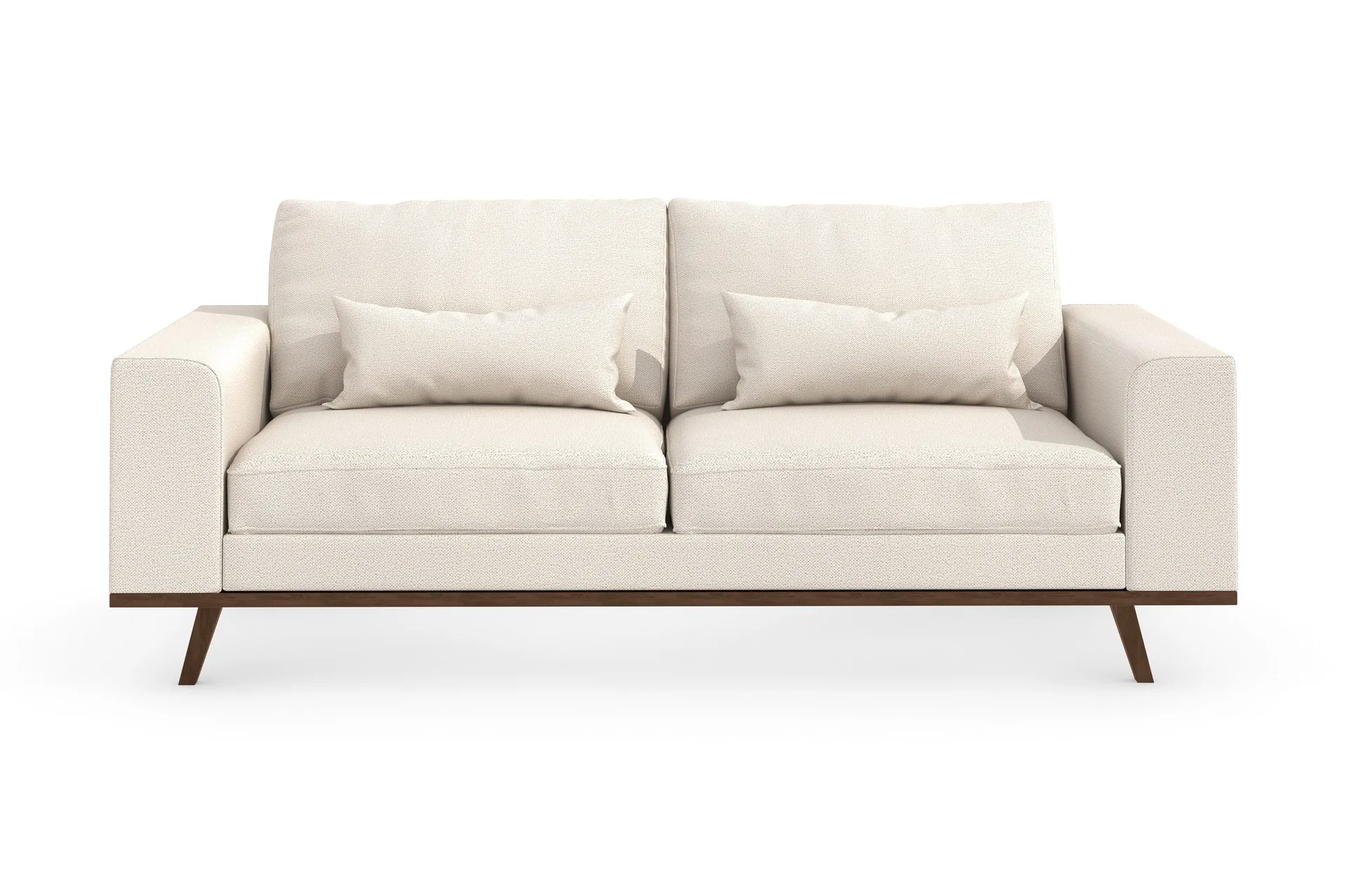copenhagen 2-sits tygsoffa - beige