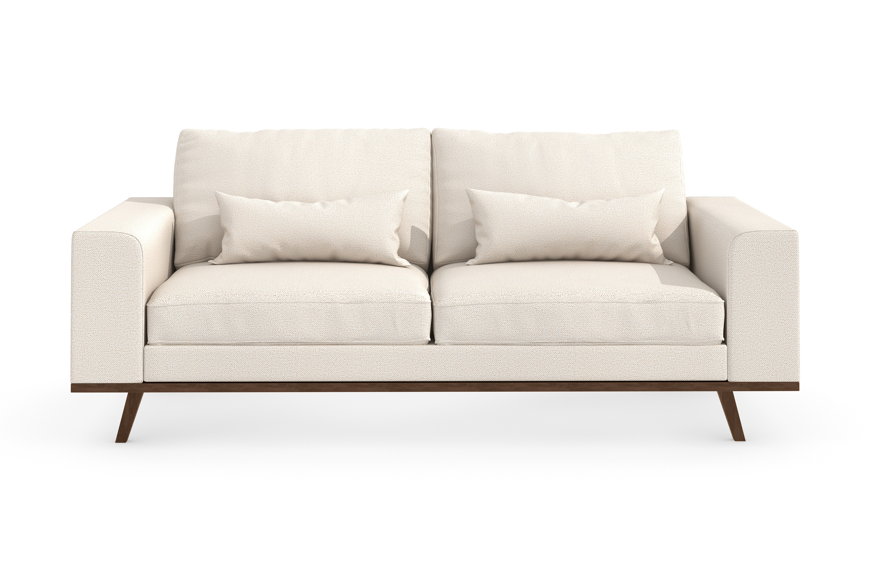 copenhagen 2-sits tygsoffa - beige