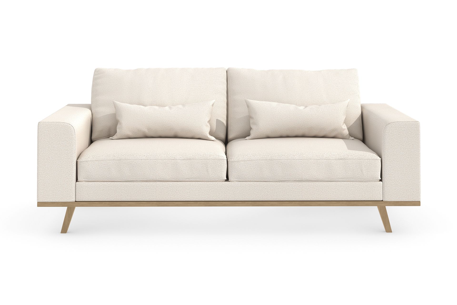 Copenhagen 2-sits Tygsoffa - Beige - Möbler - Vardagsrum - Soffor - 2-sits soffor