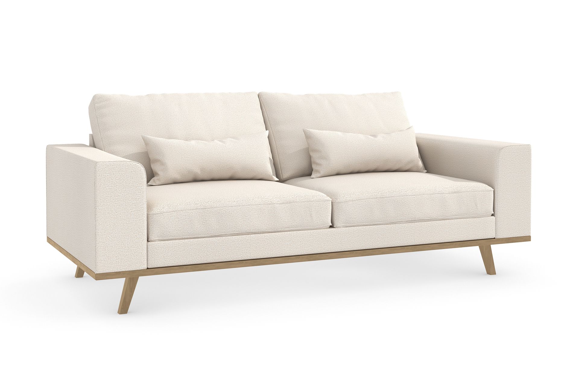 Copenhagen 2-sits Tygsoffa - Beige - Möbler - Vardagsrum - Soffor - 2-sits soffor