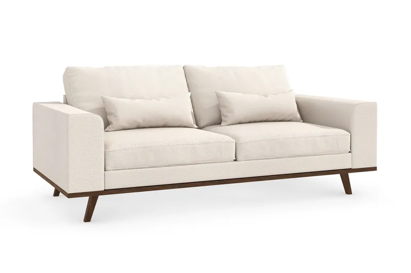 Copenhagen 2-sits Tygsoffa - Beige - Möbler - Vardagsrum - Soffor - 2-sits soffor