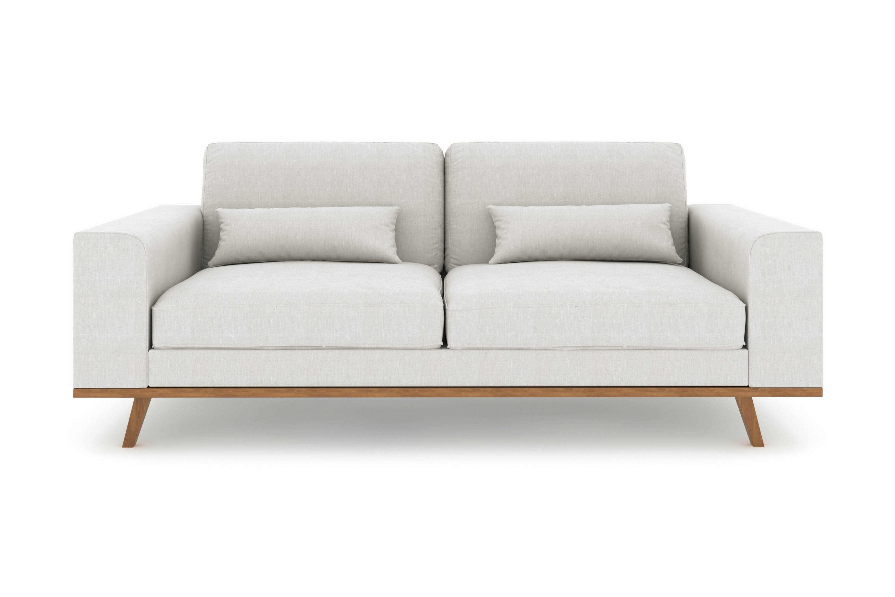 copenhagen 2-sits tygsoffa - beige