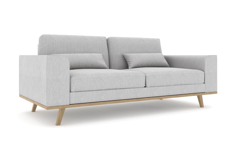 Copenhagen 2-sits Tygsoffa - Grå - Möbler - Vardagsrum - Soffor - 2-sits soffor