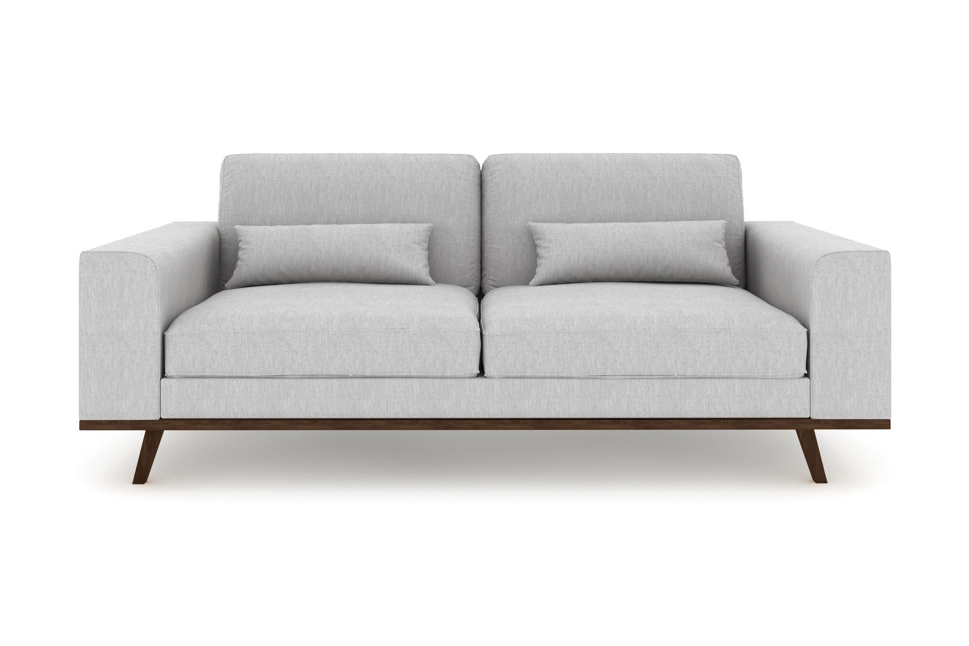 copenhagen 2-sits tygsoffa - grå