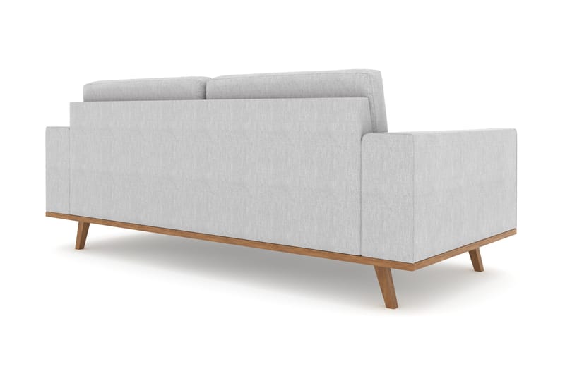 Copenhagen 2-sits Tygsoffa - Ljusgrå - Möbler - Vardagsrum - Soffor - 2-sits soffor