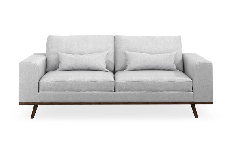 Copenhagen 2-sits Tygsoffa - Ljusgrå - Möbler - Vardagsrum - Soffor - 2-sits soffor