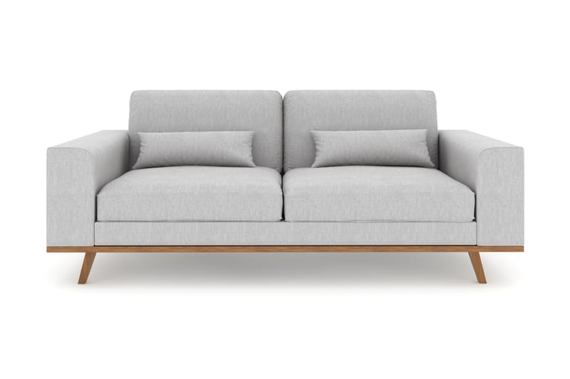 Copenhagen 2-sits Tygsoffa - Ljusgrå - Möbler - Vardagsrum - Soffor - 2-sits soffor