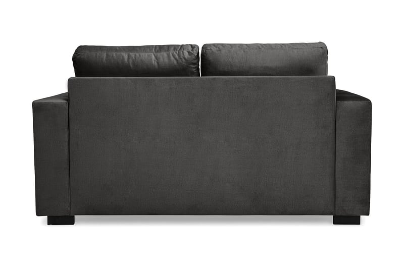 Crazy 2-sits Sammetssoffa - Mörkgrå - Möbler - Vardagsrum - Soffor - 2-sits soffor