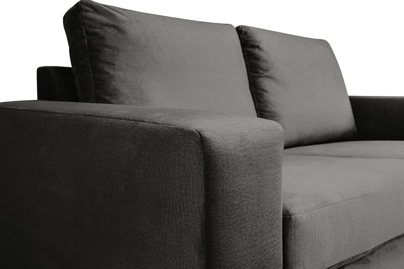 Crazy 2-sits Sammetssoffa - Mörkgrå - Möbler - Vardagsrum - Soffor - 2-sits soffor