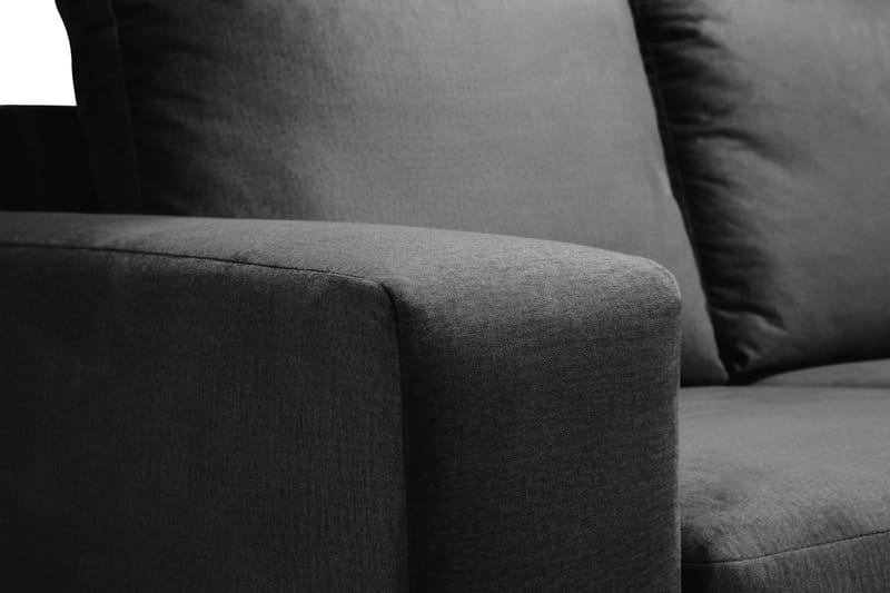 Crazy 2-sits Sammetssoffa - Mörkgrå - Möbler - Vardagsrum - Soffor - 2-sits soffor