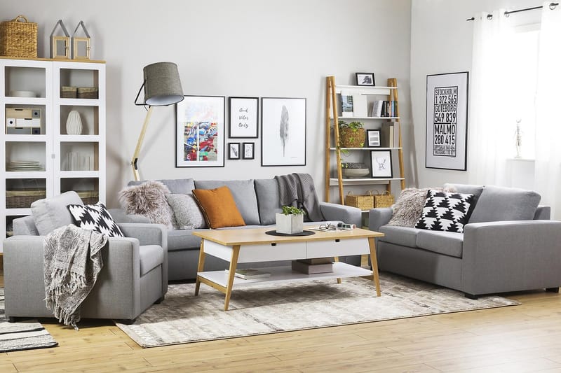 Crazy 2-sits Tygsoffa - Grå - Möbler - Vardagsrum - Soffor - 2-sits soffor