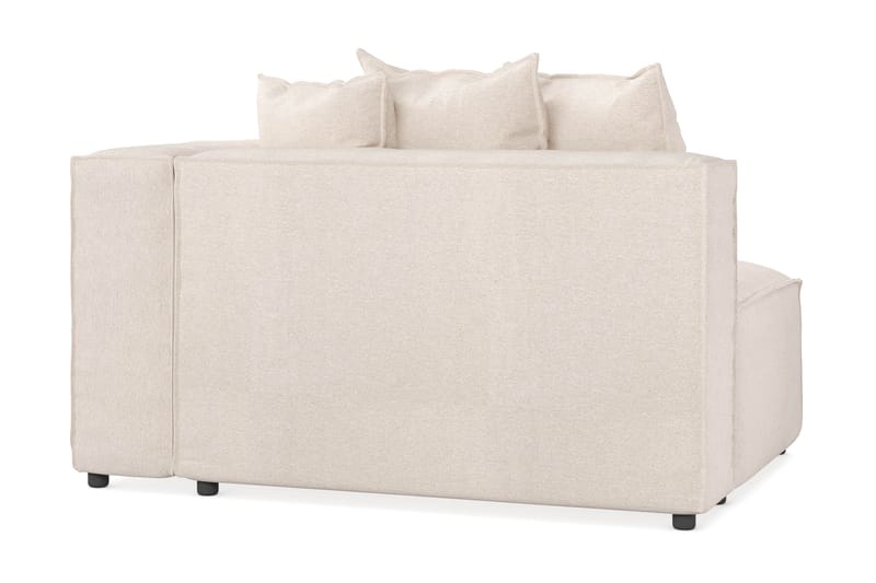 Cubo 2-sits Högermodul i Tyg 120 cm bred - Beige - Möbler - Vardagsrum - Soffor - Modulsoffor - Hörnmodul