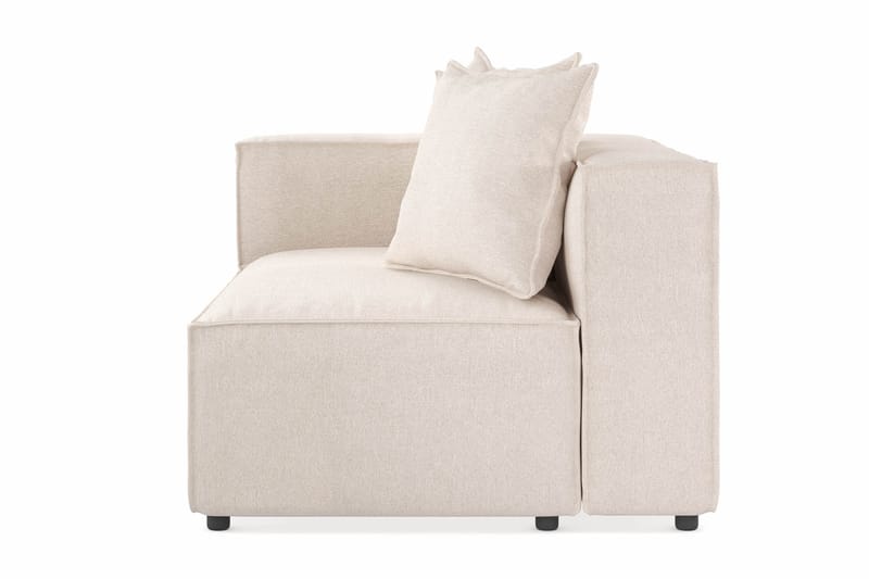 Cubo 2-sits Vänstermodul i Tyg 120 cm bred - Beige - Möbler - Vardagsrum - Soffor - 2-sits soffor