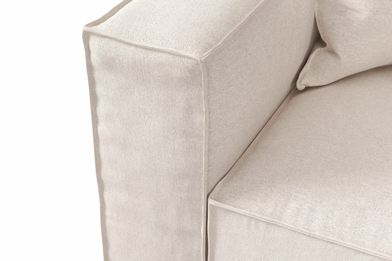 Cubo 2-sits Vänstermodul i Tyg 120 cm bred - Beige - Möbler - Vardagsrum - Soffor - 2-sits soffor