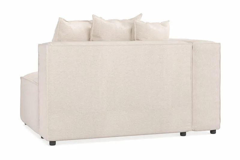 Cubo 2-sits Vänstermodul i Tyg 120 cm bred - Beige - Möbler - Vardagsrum - Soffor - 2-sits soffor