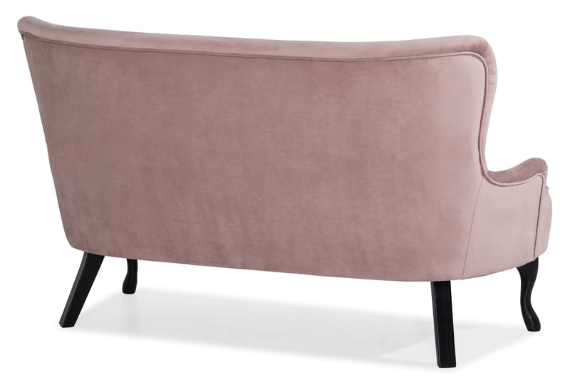 DANA Soffa Sammet Ljusrosa - Möbler - Vardagsrum - Soffor - 2-sits soffor