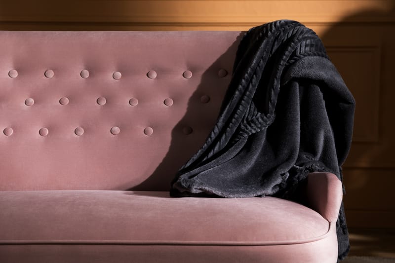 DANA Soffa Sammet Ljusrosa - Möbler - Vardagsrum - Soffor - 2-sits soffor