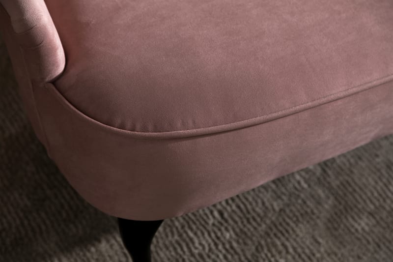 DANA Soffa Sammet Ljusrosa - Möbler - Vardagsrum - Soffor - 2-sits soffor