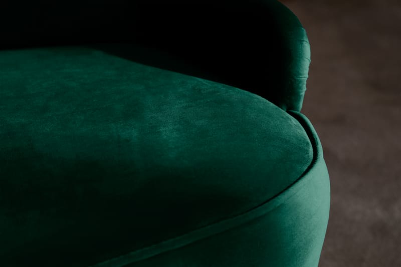 DANA Soffa Sammet Mörkgrön - Möbler - Vardagsrum - Soffor - 2-sits soffor