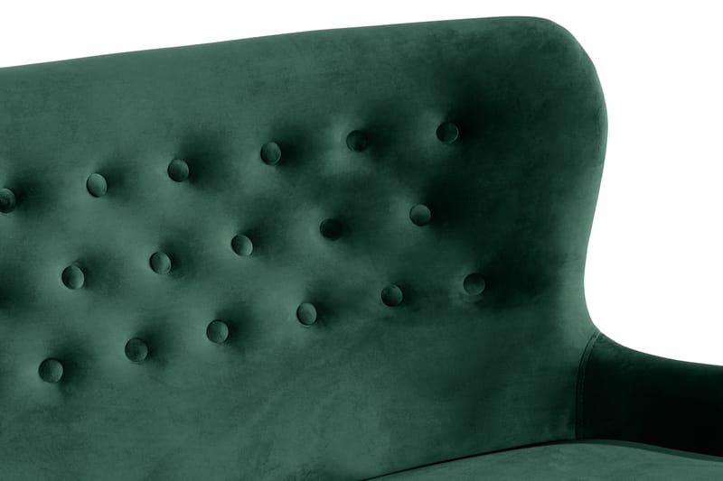 DANA Soffa Sammet Mörkgrön - Möbler - Vardagsrum - Soffor - 2-sits soffor