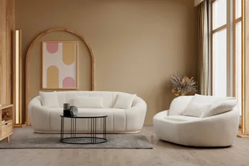 Dara Soffa 2-sits - Beige - Möbler - Vardagsrum - Soffor - 2-sits soffor