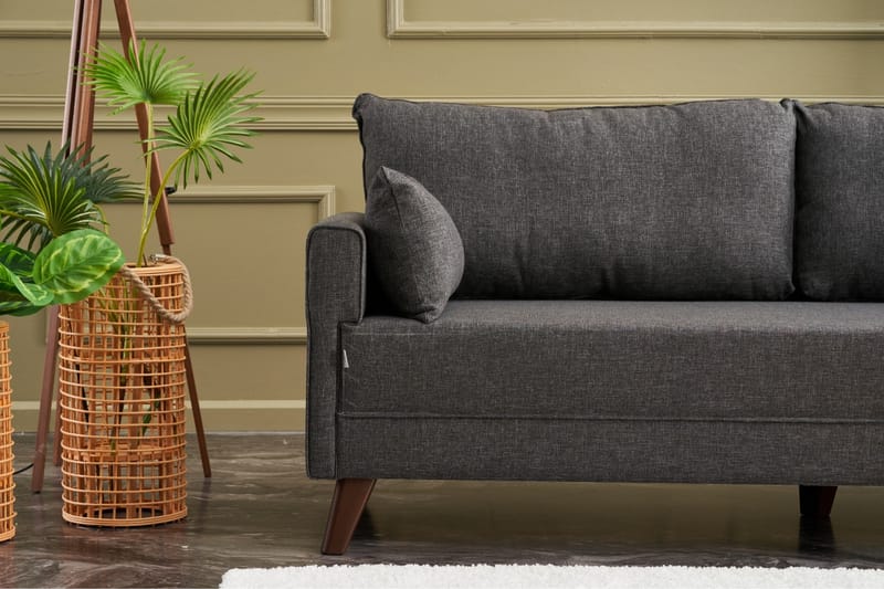 DENMARK 2-sits Soffa Antracit/Natur - Möbler - Vardagsrum - Soffor - 2-sits soffor